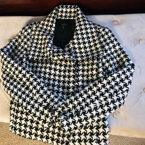 Talbots Wool Houndstooth Blazer